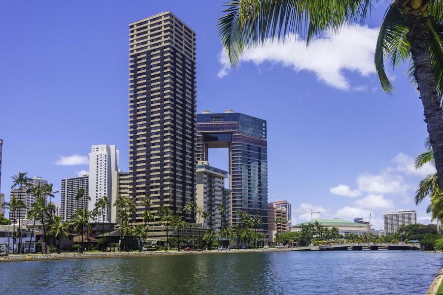 Hawaiian Monarch Penthouse 401 By Hawaii Ocean Club Apartment Honolulu Exterior photo