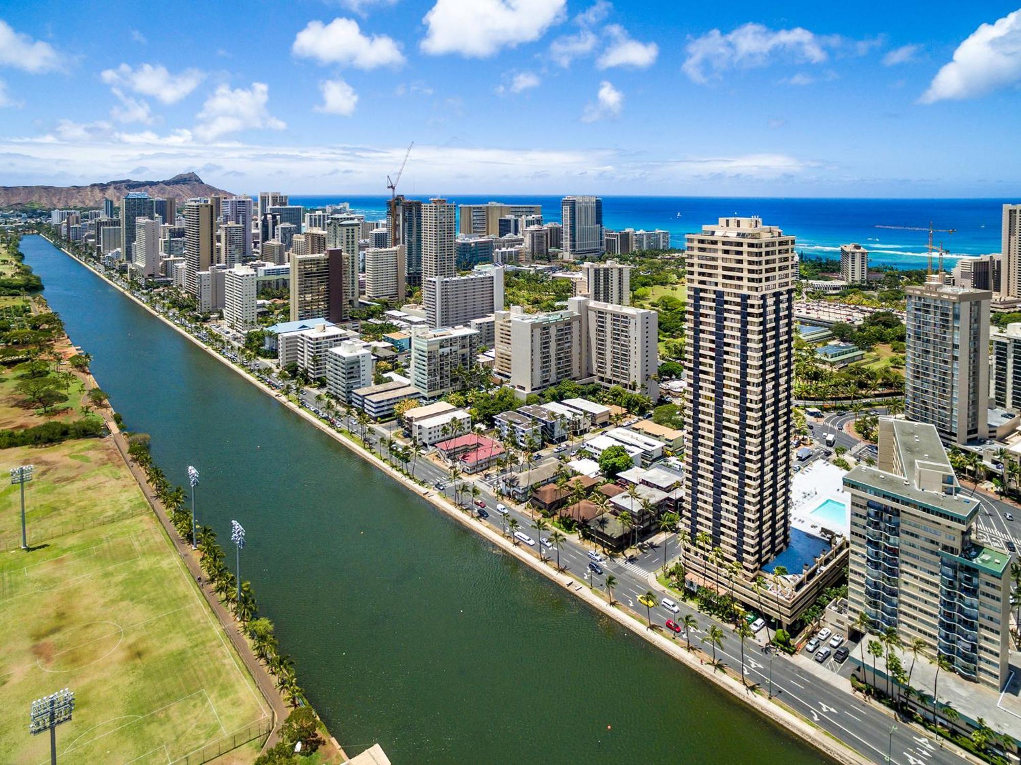 Hawaiian Monarch Penthouse 401 By Hawaii Ocean Club Apartment Honolulu Exterior photo